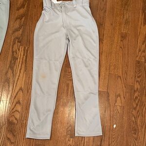 Boys’ Light Gray Athletic Baseball Pants